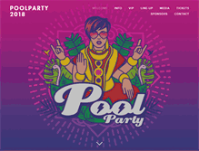Tablet Screenshot of poolparty.be
